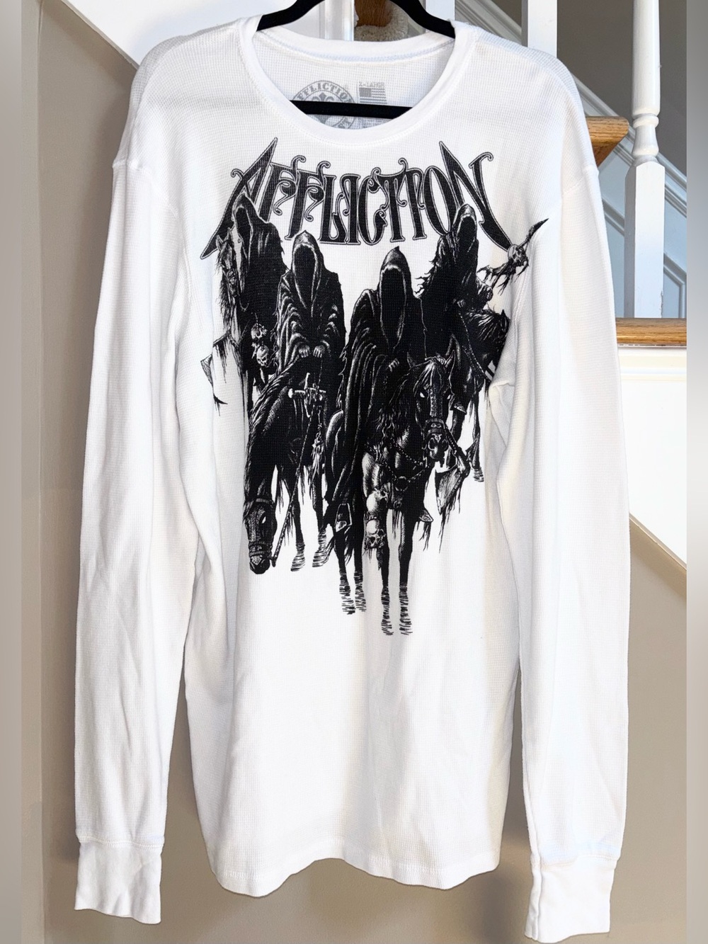 New Affliction Men’s Long Sleeve Tee size XL